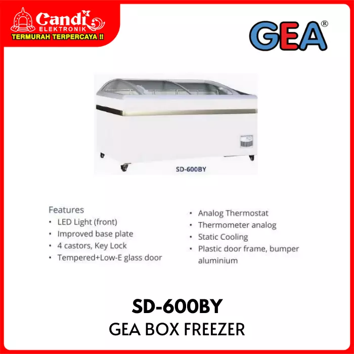 BOX FREEZER SLIDING DOOR GEA